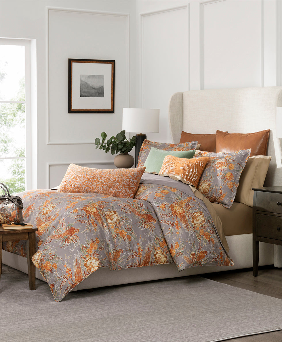 Comforter Mini Set - Vintage Italian Pheasant - by Patricia Nash - View 1 of 4