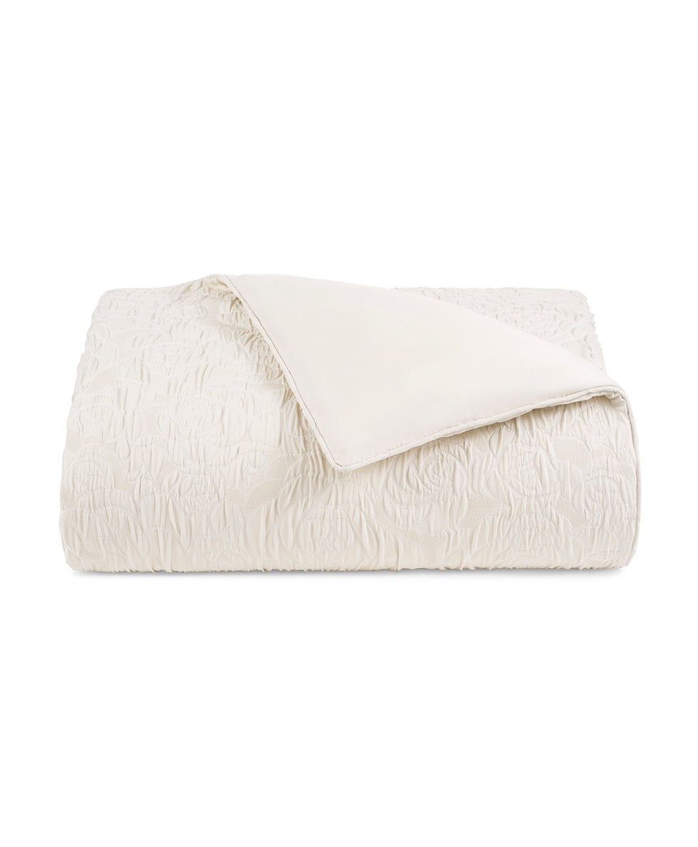 Comforter Mini Set - Embossed Rose Jacquard – Patricia Nash