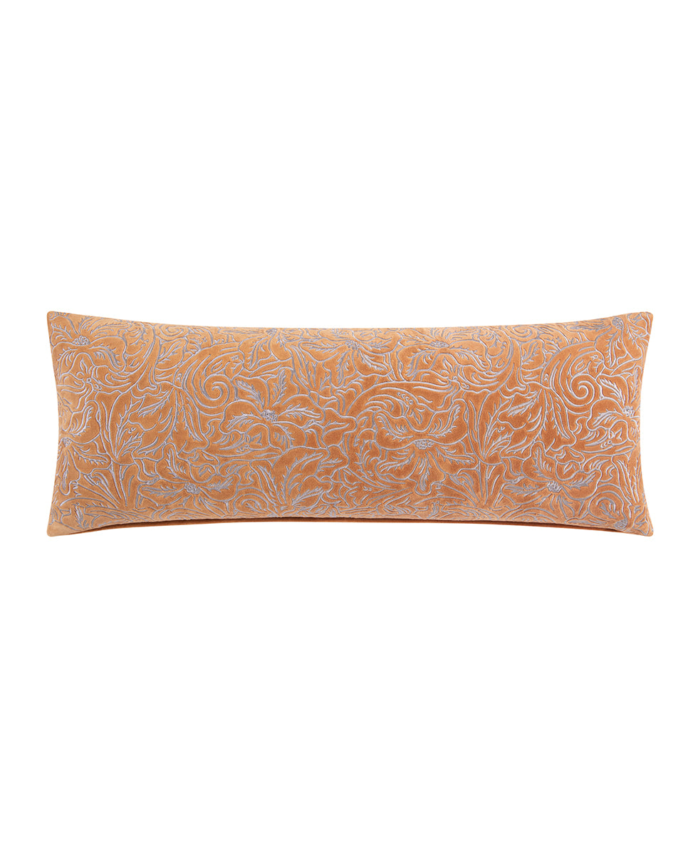 Embroidered Decorative Pillow - Peruvian Grey - by Patricia Nash - View 1 of 2