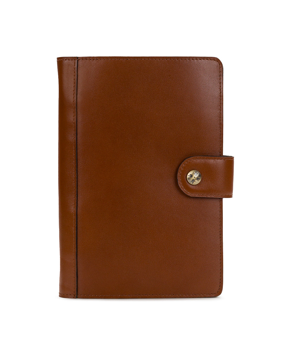 Chieti Agenda - Heritage Leather - tan - by Patricia Nash - View 1 of 11