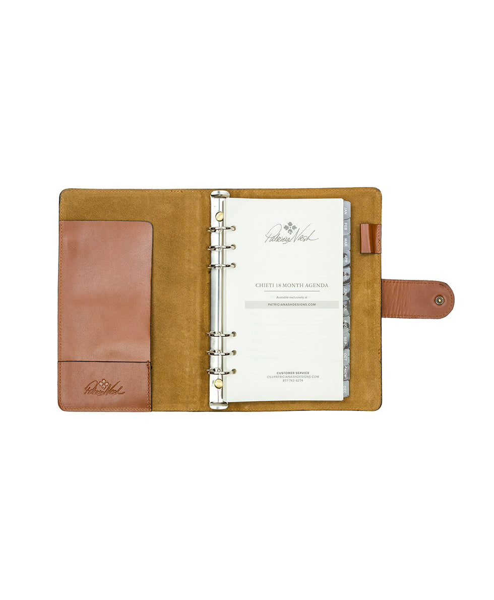 Chieti Agenda - Heritage Leather - tan - by Patricia Nash - View 3 of 11