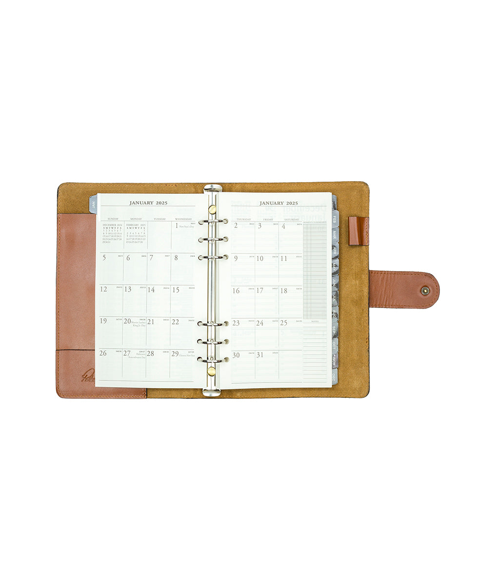 Chieti Agenda - Heritage Leather - tan - by Patricia Nash - View 4 of 11
