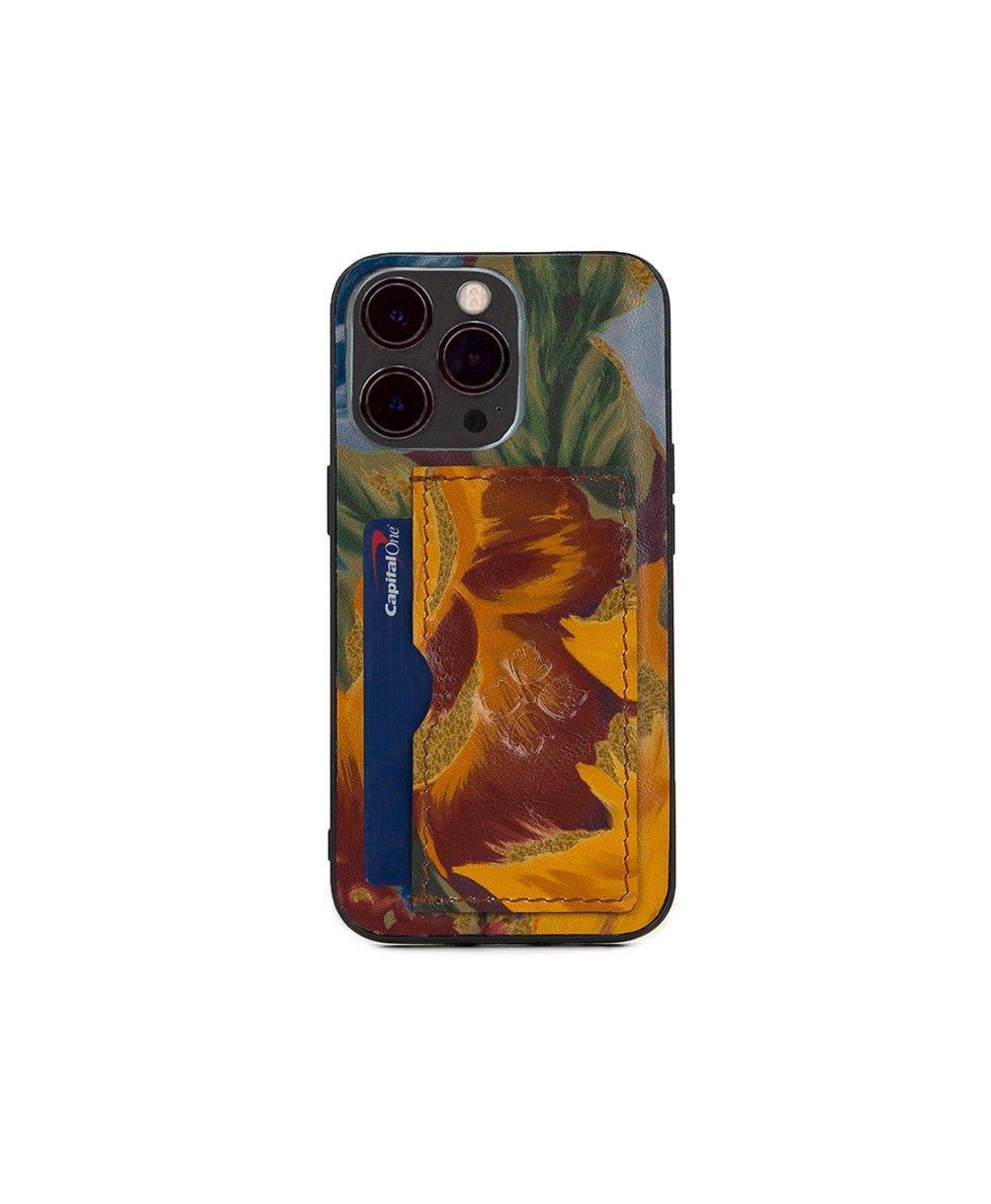 Vedetta iPhone 13 Pro Case - Marigold Harvest - marigold harvest - by Patricia Nash - View 3 of 3
