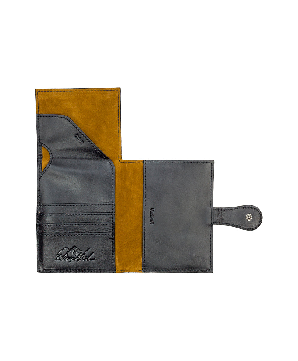 Passport Organizer - Heritage - Black - by Patricia Nash - View 2 of 3