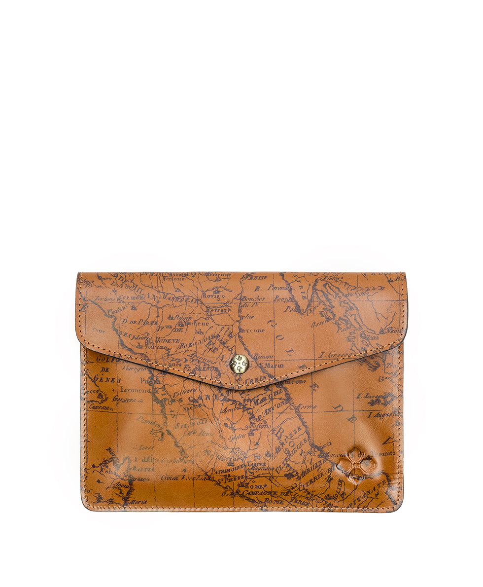 Patricia Nash 100% Italian Leather Envelope Style Case for iPad Mini selling