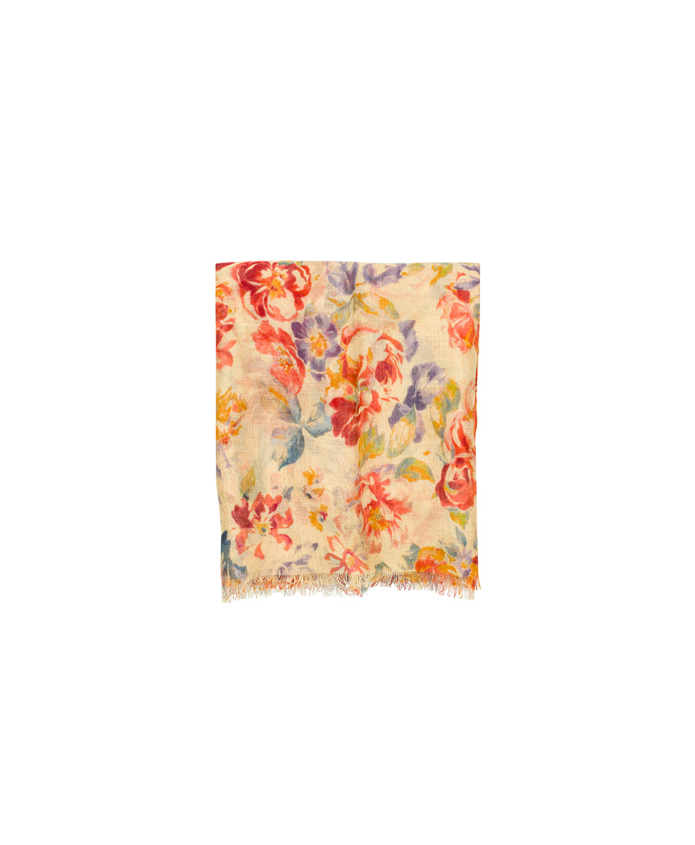 Female - Scarf - Aegean Blooms - aegean blooms - by Patricia Nash - View 2 of 4