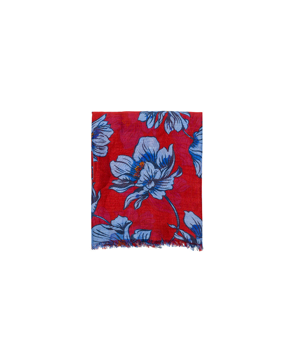 Female - Scarf - Grecian Rose Print - grecian rose print - by Patricia Nash - View 2 of 4