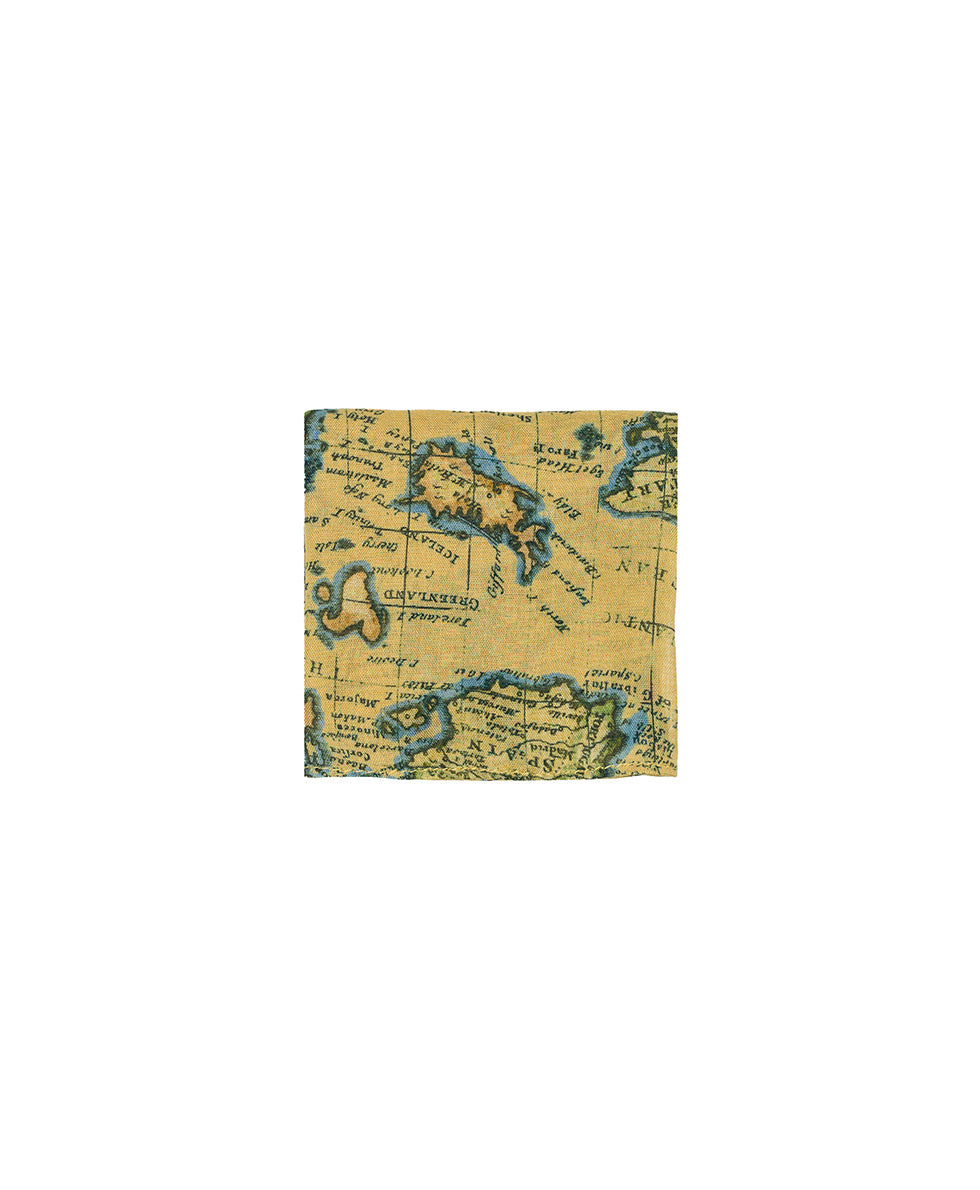 Square Scarf - European Map - european map - by Patricia Nash - View 2 of 3