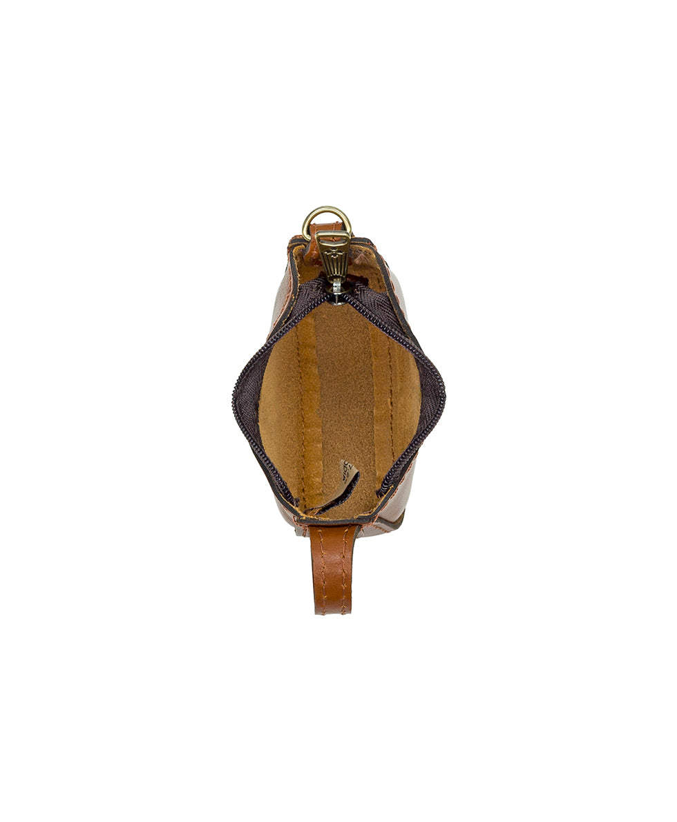 Female - Micro Morgana Bag Charm - Heritage - tan - by Patricia Nash - View 7 of 10
