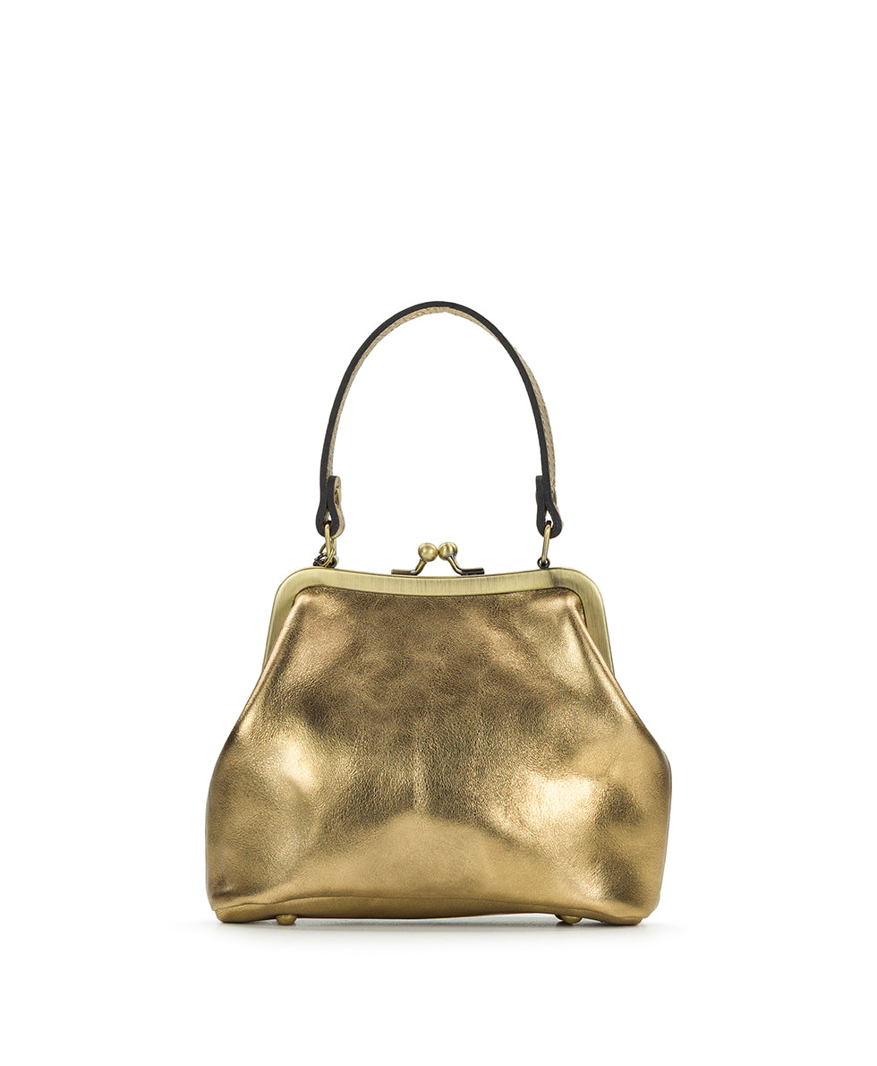 Female - Mini Laureana - Vintage Distressed Metallic - antique gold - by Patricia Nash - View 2 of 4