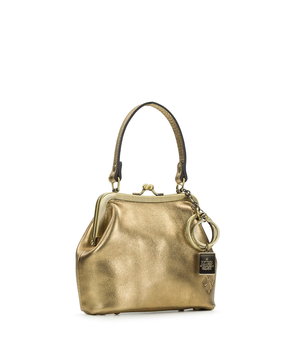 Female - Mini Laureana - Vintage Distressed Metallic - antique gold - by Patricia Nash - View 3 of 4