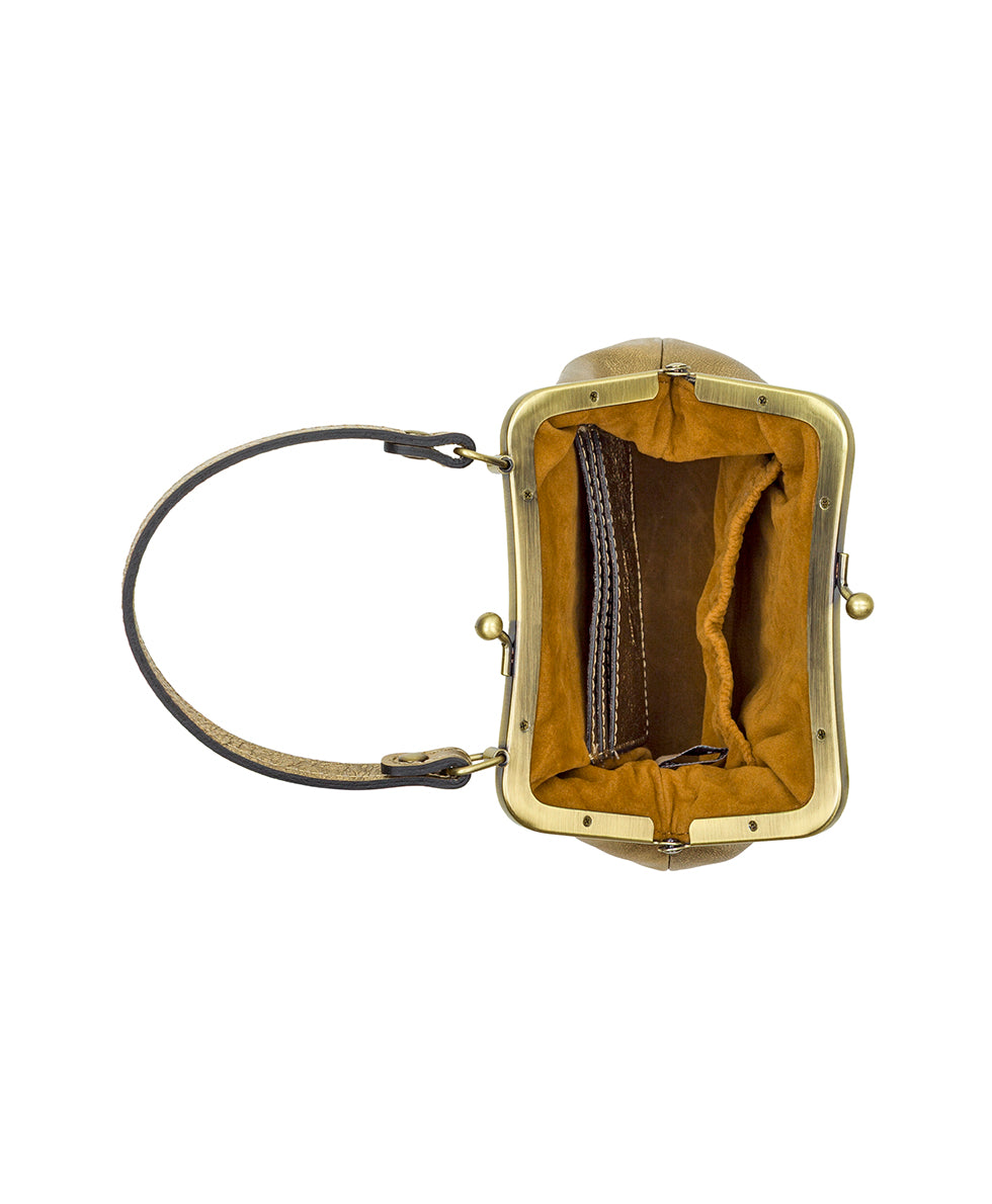 Female - Mini Laureana - Vintage Distressed Metallic - antique gold - by Patricia Nash - View 4 of 4
