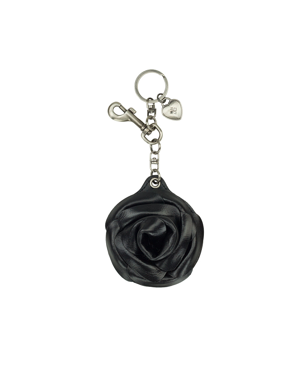 Female - Rose Mirror Bag Charm - Heritage - black - by Patricia Nash - View 2 of 10