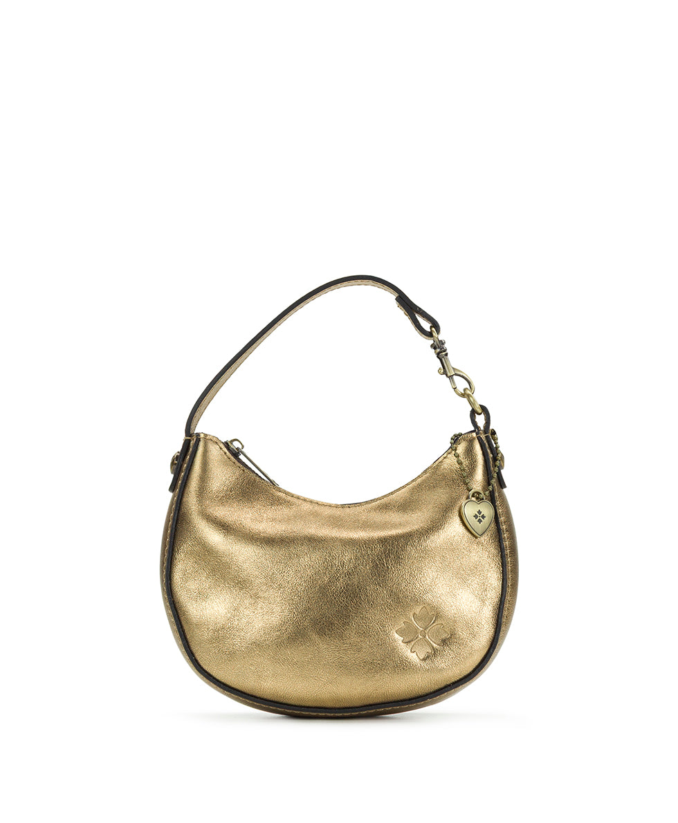 Female - Mini Morgana - Vintage Distressed Metallic - antique gold - by Patricia Nash - View 1 of 4
