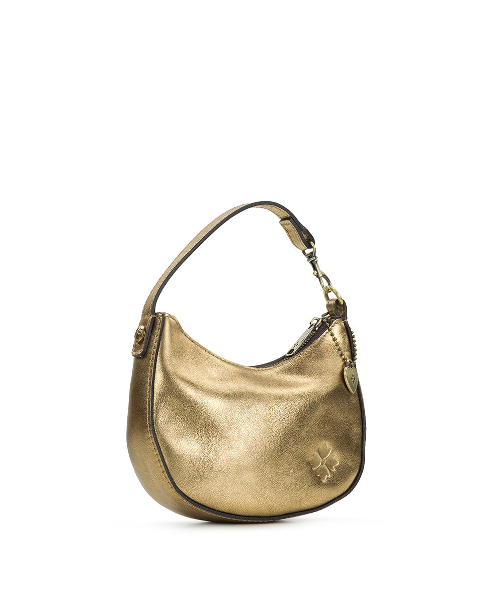 Female - Mini Morgana - Vintage Distressed Metallic - antique gold - by Patricia Nash - View 3 of 4