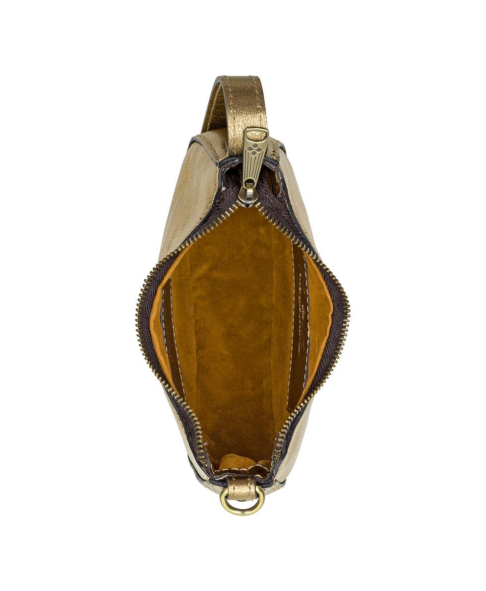 Female - Mini Morgana - Vintage Distressed Metallic - antique gold - by Patricia Nash - View 4 of 4