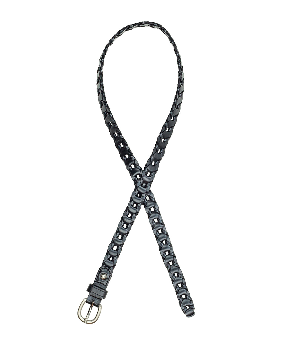 Atina Belt - Chainlink — Black – Patricia Nash