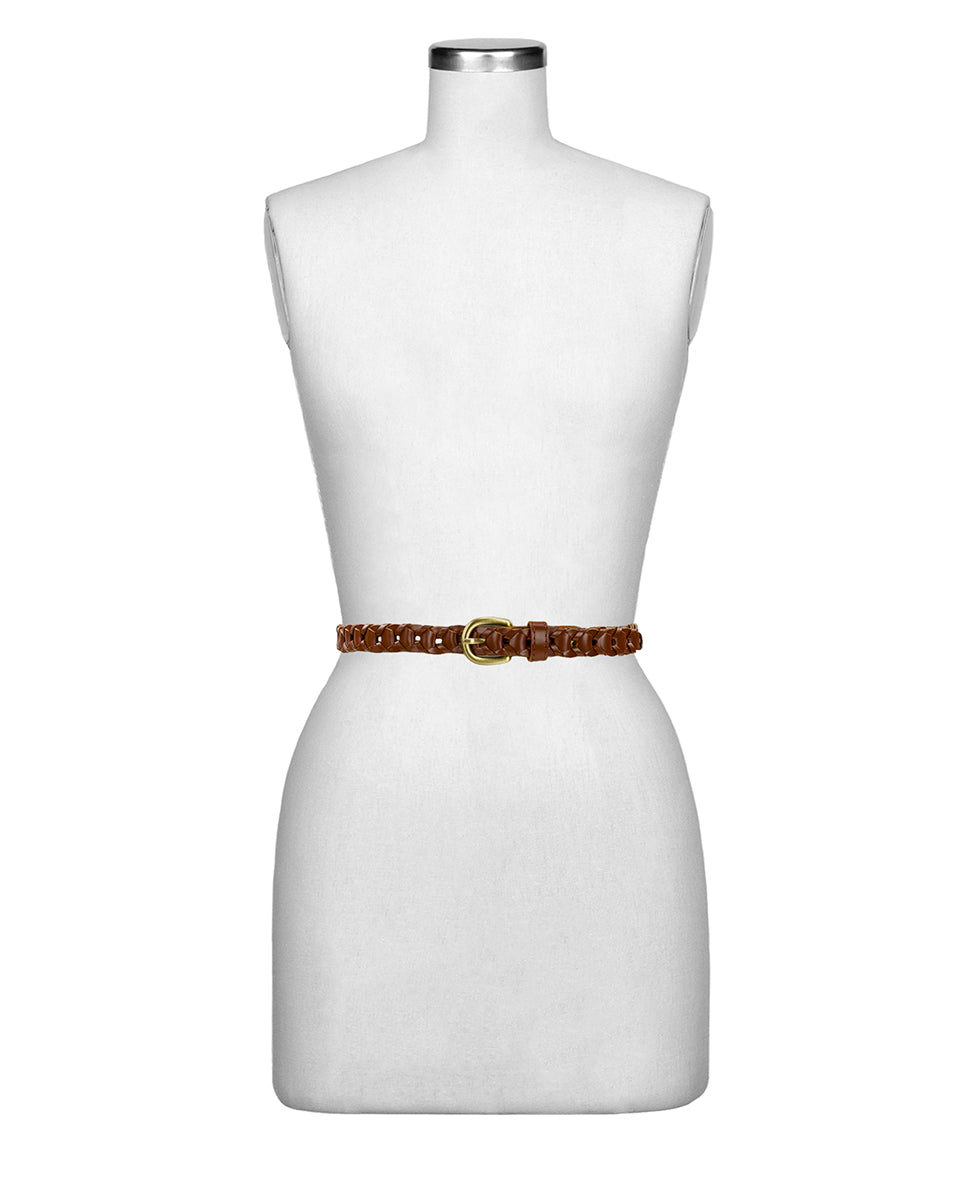 Atina Belt - Chainlink — Tan – Patricia Nash display picture 2