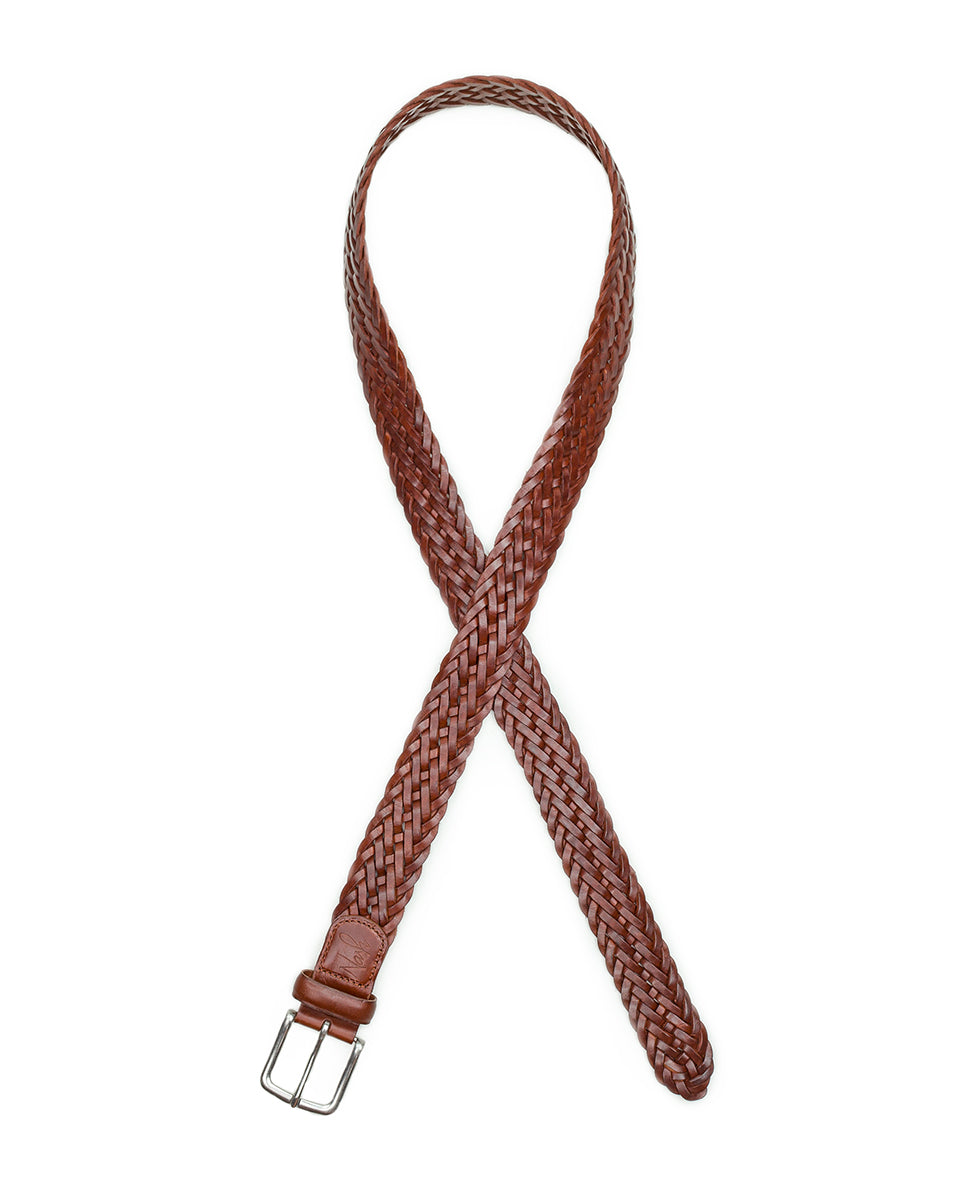 Mens - Nash Men's Belt - Woven / Tan - by Patricia Nash - View 2 of 3