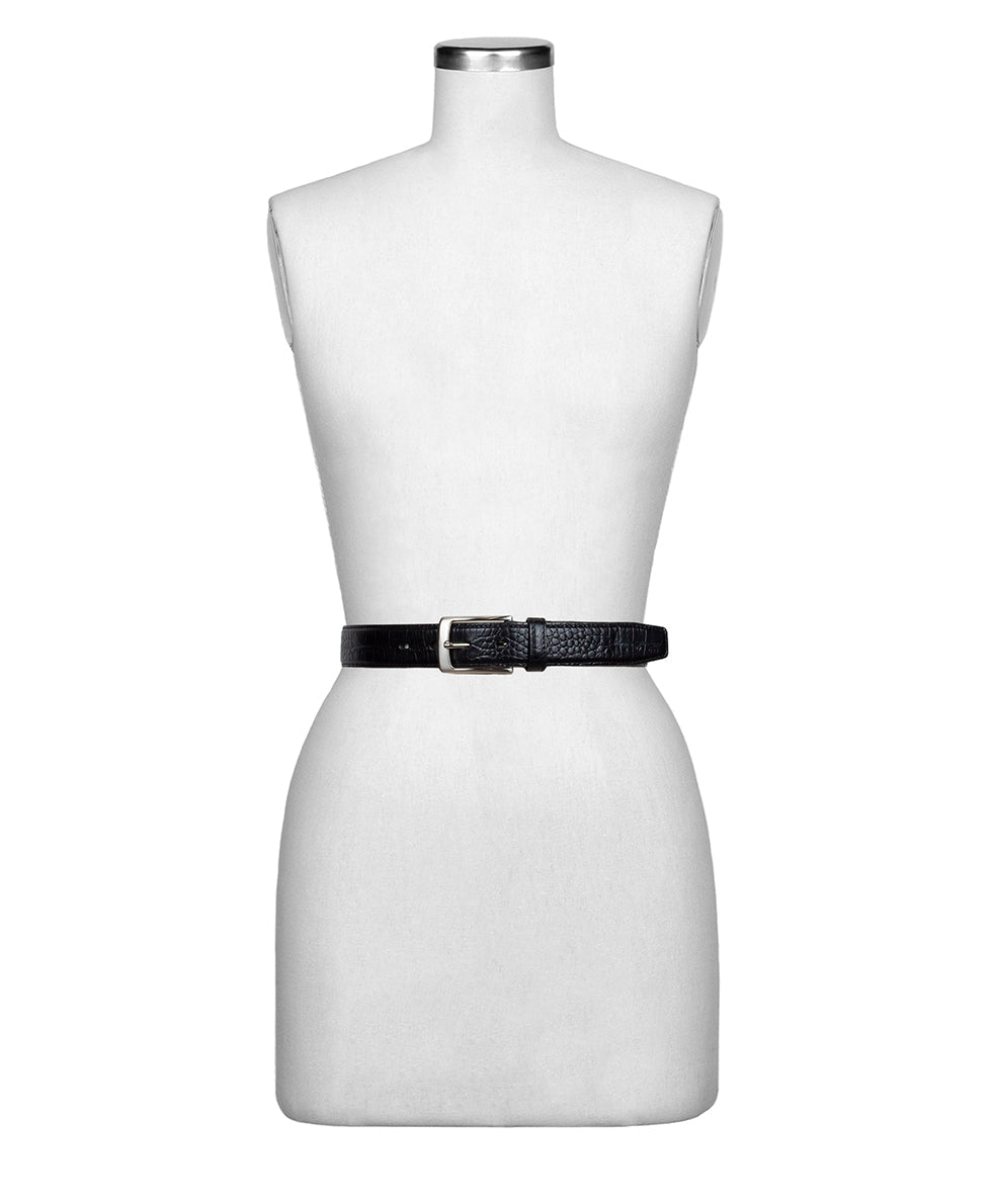 Mens - Nash Men's Croc Belt - Black - by Patricia Nash - View 3 of 3