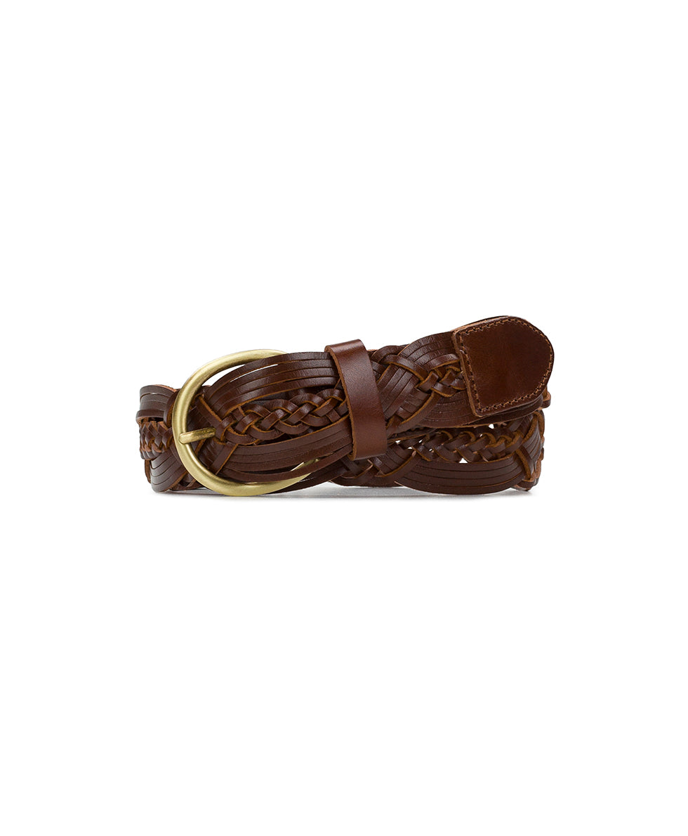 Melissa Belt - Braided Stitched — Cognac - by Patricia Nash - View 1 of 3