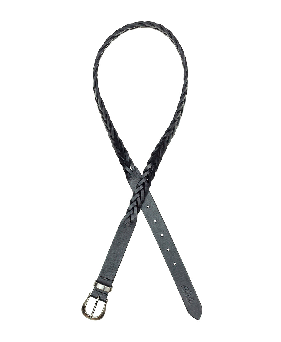 Female - Laurin Belt - Braided — Black - by Patricia Nash - View 2 of 4