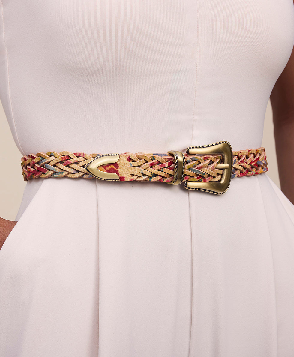 Female - Townsend Belt - Aegean Blooms - by Patricia Nash - View 4 of 4