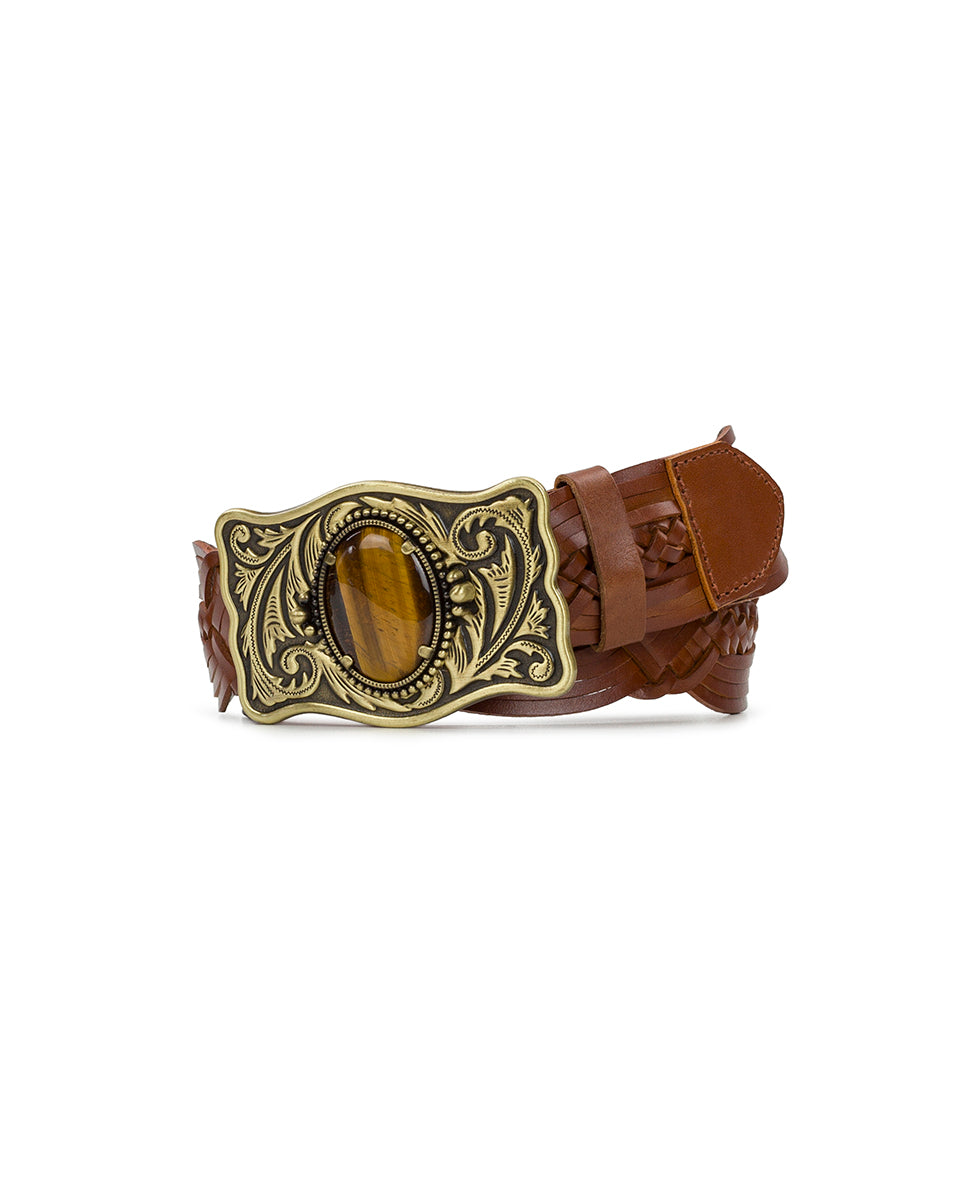 Female - Roseanna Belt - Braided — Tan - by Patricia Nash - View 1 of 3