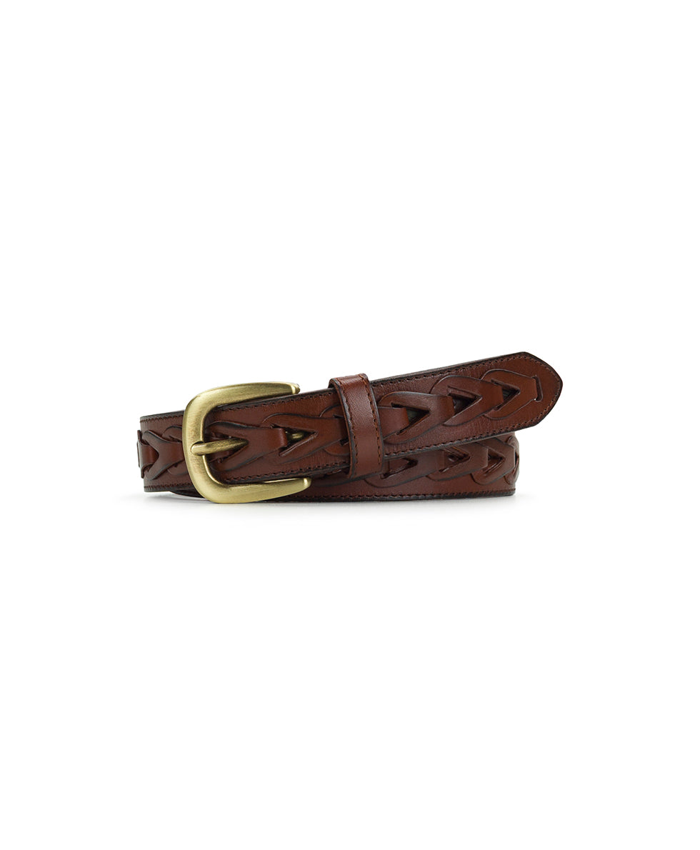 Manziana Ladder Belt - Chainlink – Patricia Nash display picture 2