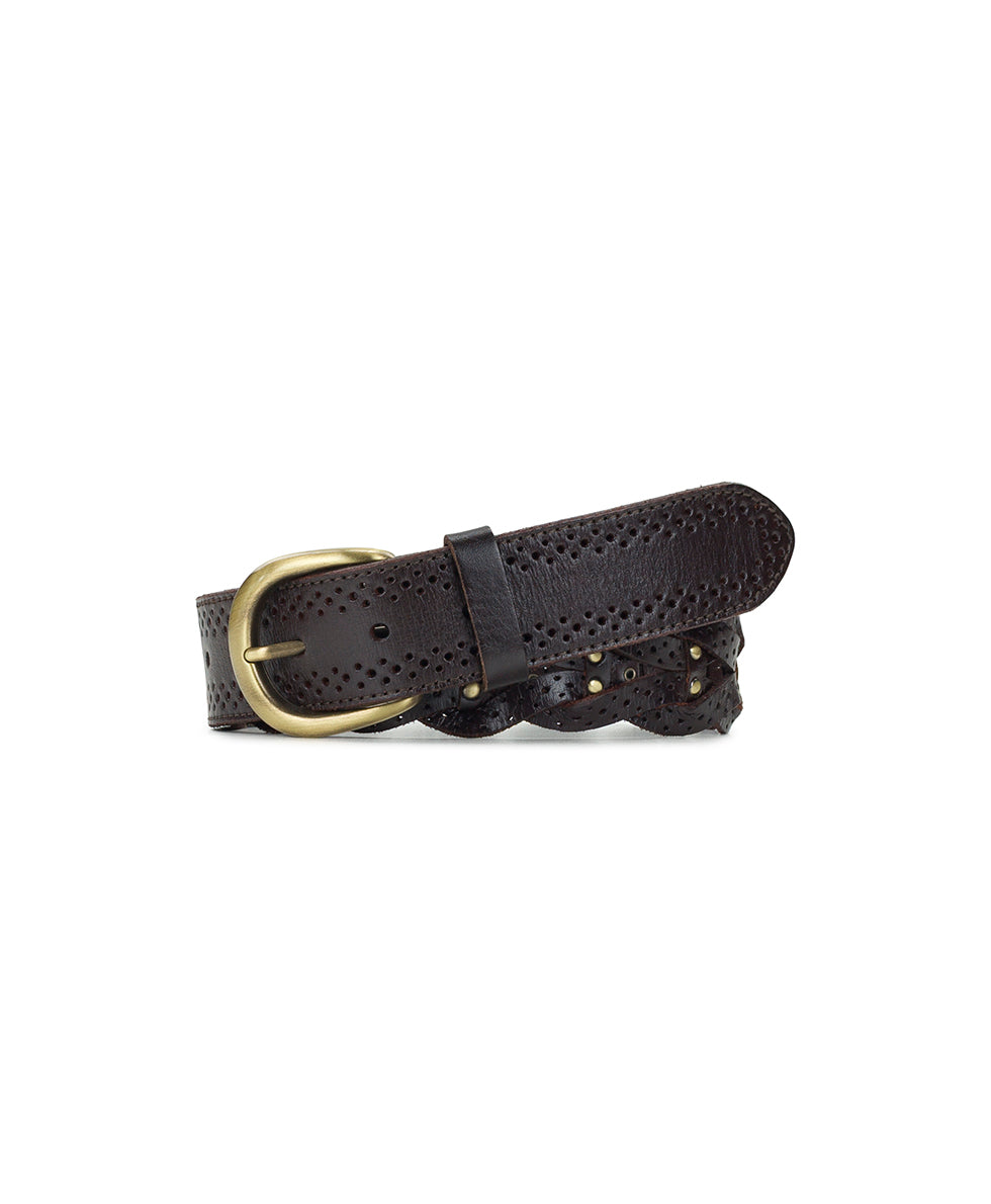 NWT Patricia Nash black women belts. Atina Belt - Chainlink — Black – Patricia Nash main image 3