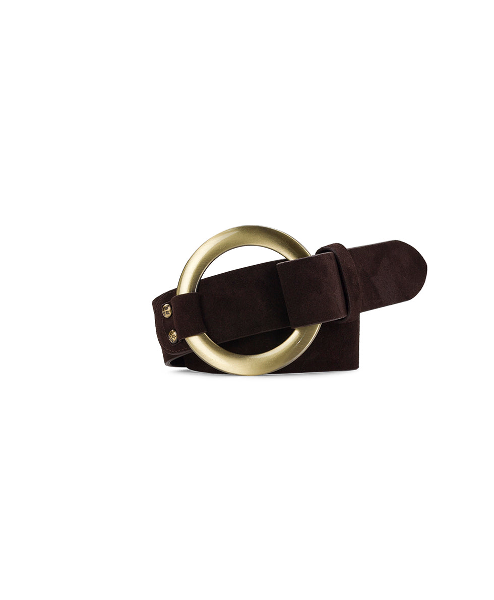 Eydis Belt - Burnished Suede – Patricia Nash