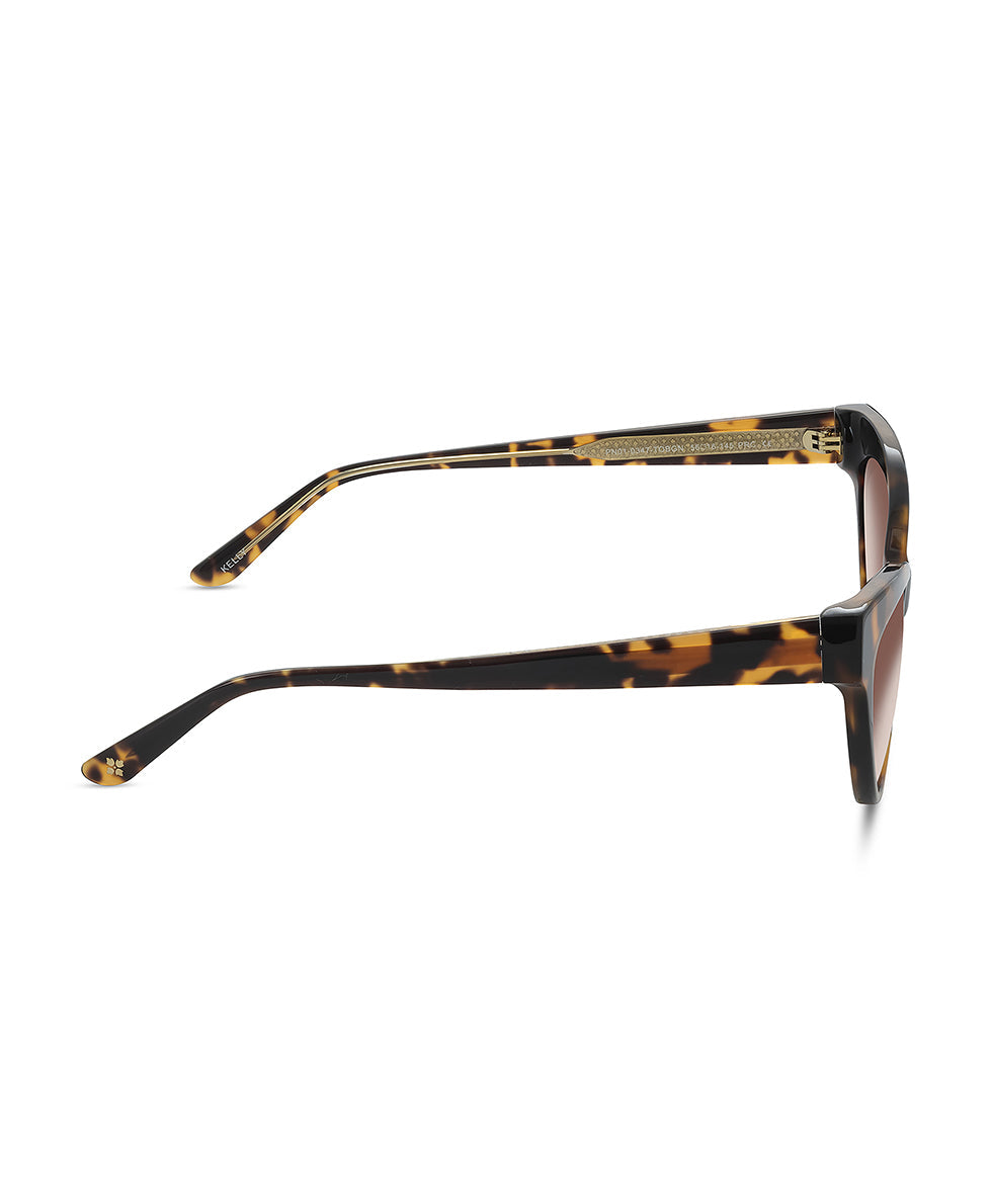 Kelly Cateye Sunglasses - Tortoise - tortoise - by Patricia Nash - View 3 of 8