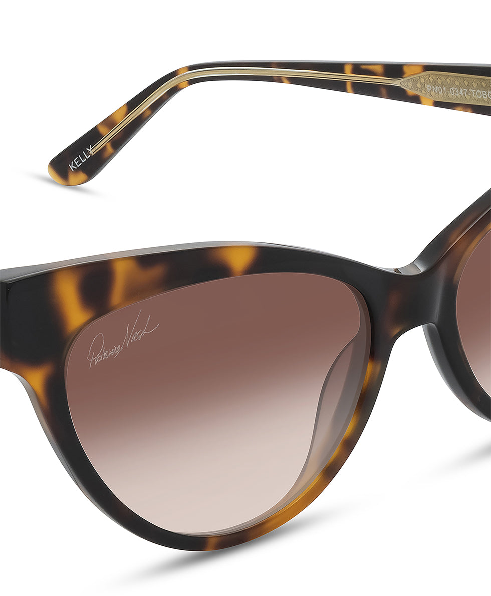 Kelly Cateye Sunglasses - Tortoise - tortoise - by Patricia Nash - View 4 of 8
