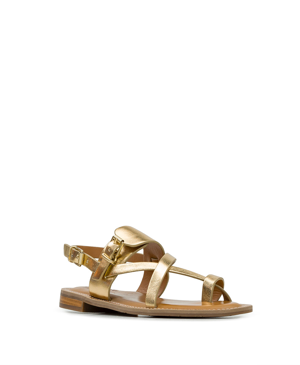 Fidella Sandals - Greek Gold - by Patricia Nash - View 1 of 6