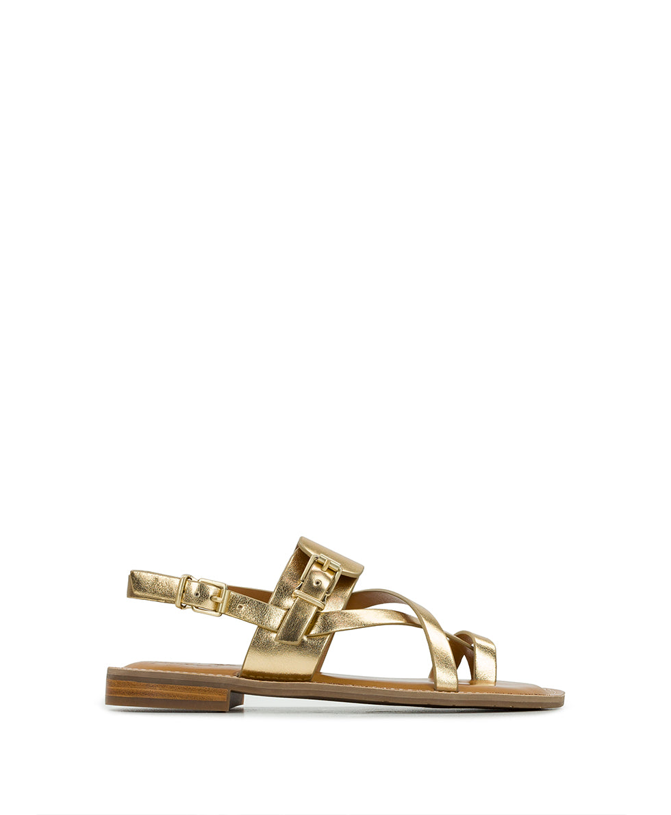 Fidella Sandals - Greek Gold - by Patricia Nash - View 2 of 6