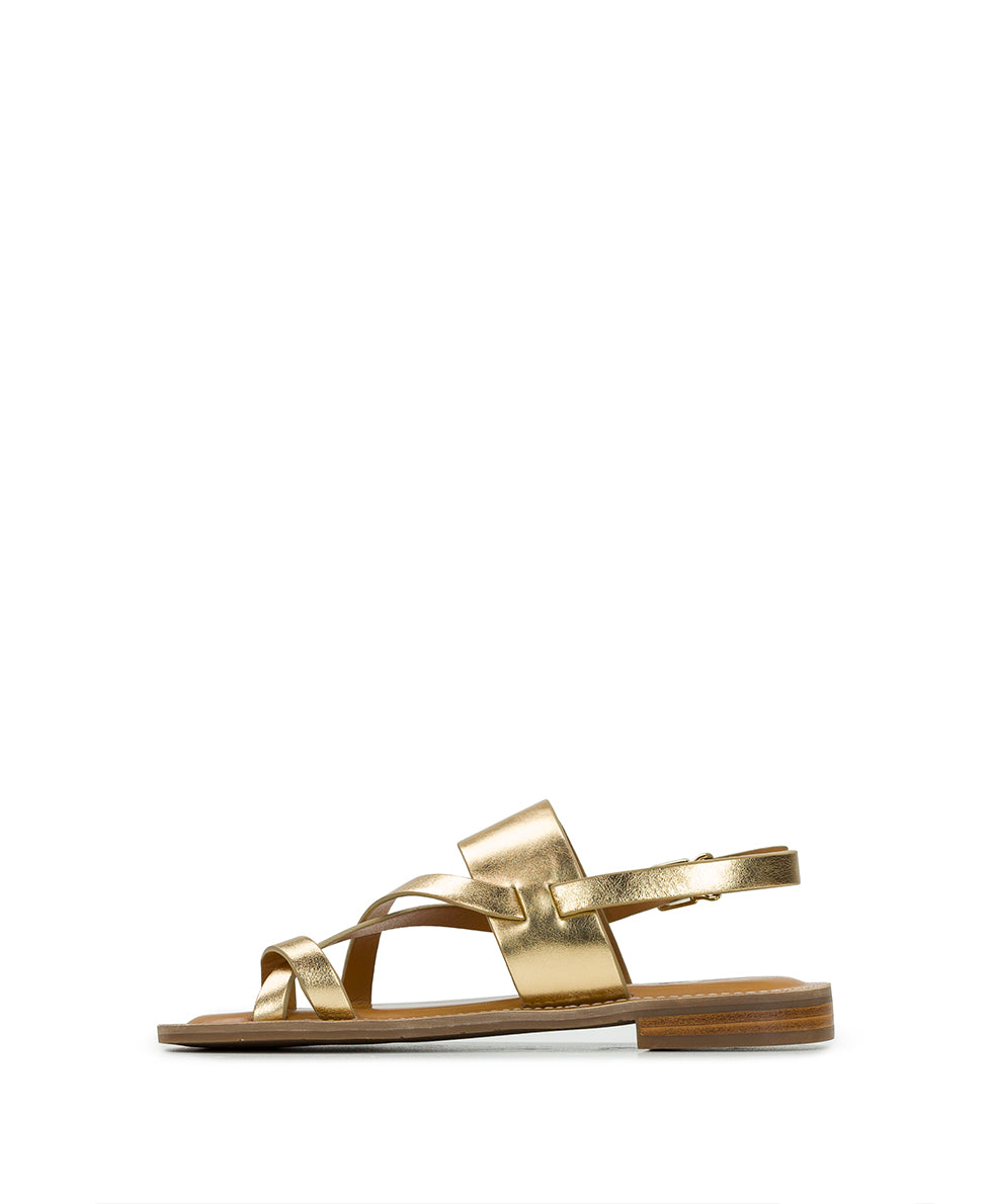 Fidella Sandals - Greek Gold - by Patricia Nash - View 3 of 6