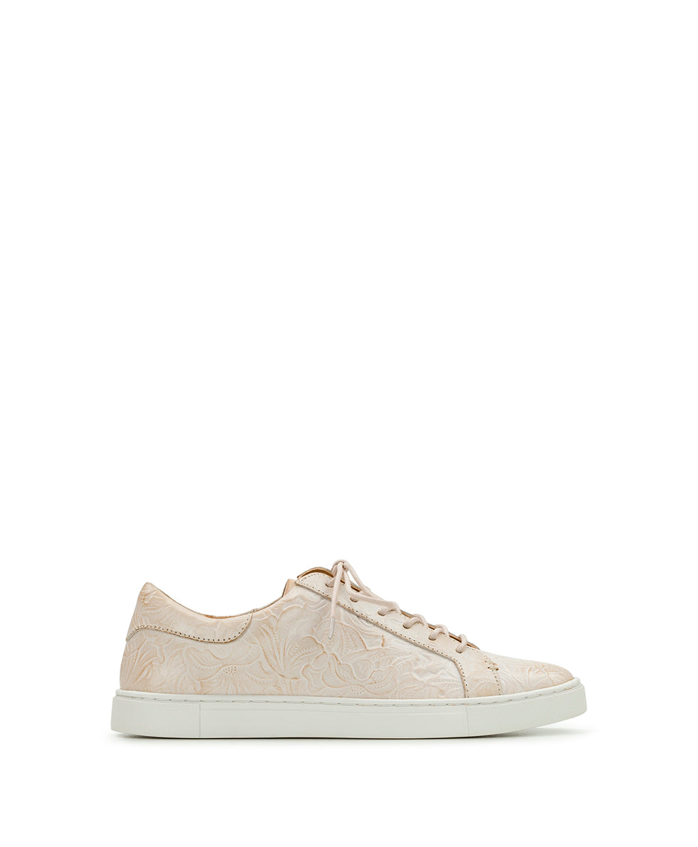 Uma Sneaker - Tooled — Chalk White - by Patricia Nash - View 2 of 6