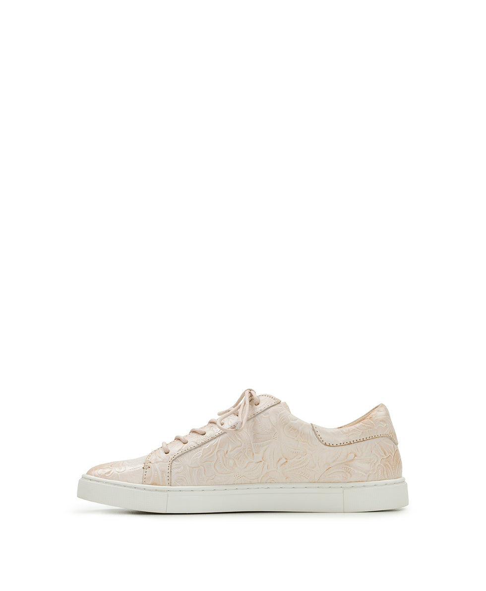 Uma Sneaker - Tooled — Chalk White - by Patricia Nash - View 3 of 6