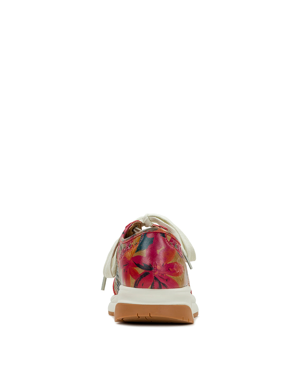 Milla Perforated Sneaker - Perforated Leather — Spring Multi - by Patricia Nash - View 4 of 6