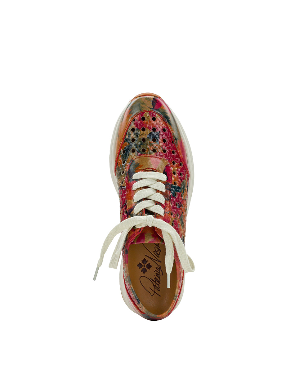 Milla Perforated Sneaker - Perforated Leather — Spring Multi - by Patricia Nash - View 5 of 6