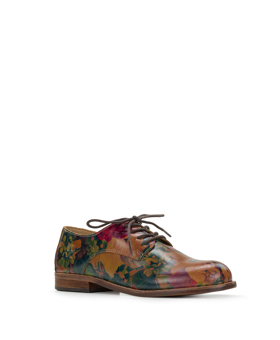 Silvio Oxford Shoes - Multi Print 9.5