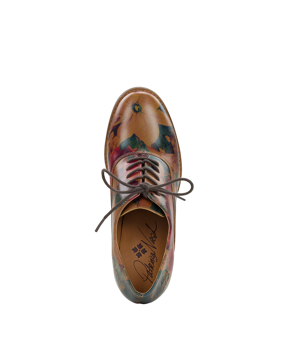 Female - Anna Oxford Shoes - Multi Print - by Patricia Nash - View 5 of 6