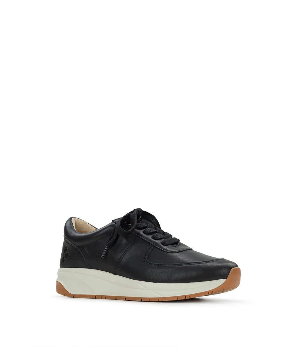 Female - Milano Leather Sneaker - Black - by Patricia Nash - View 1 of 6