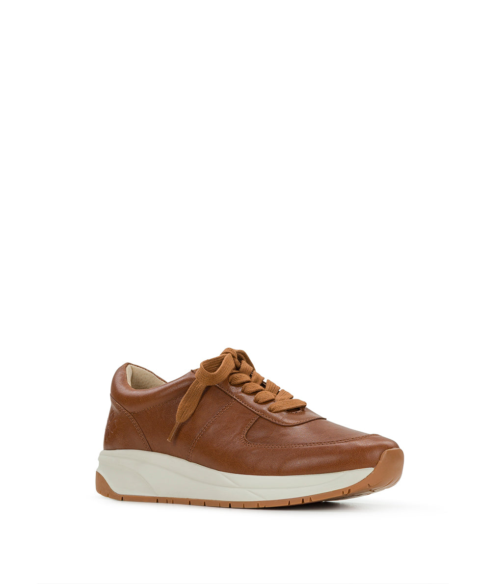 Female - Milano Leather Sneaker - Tan - by Patricia Nash - View 1 of 6