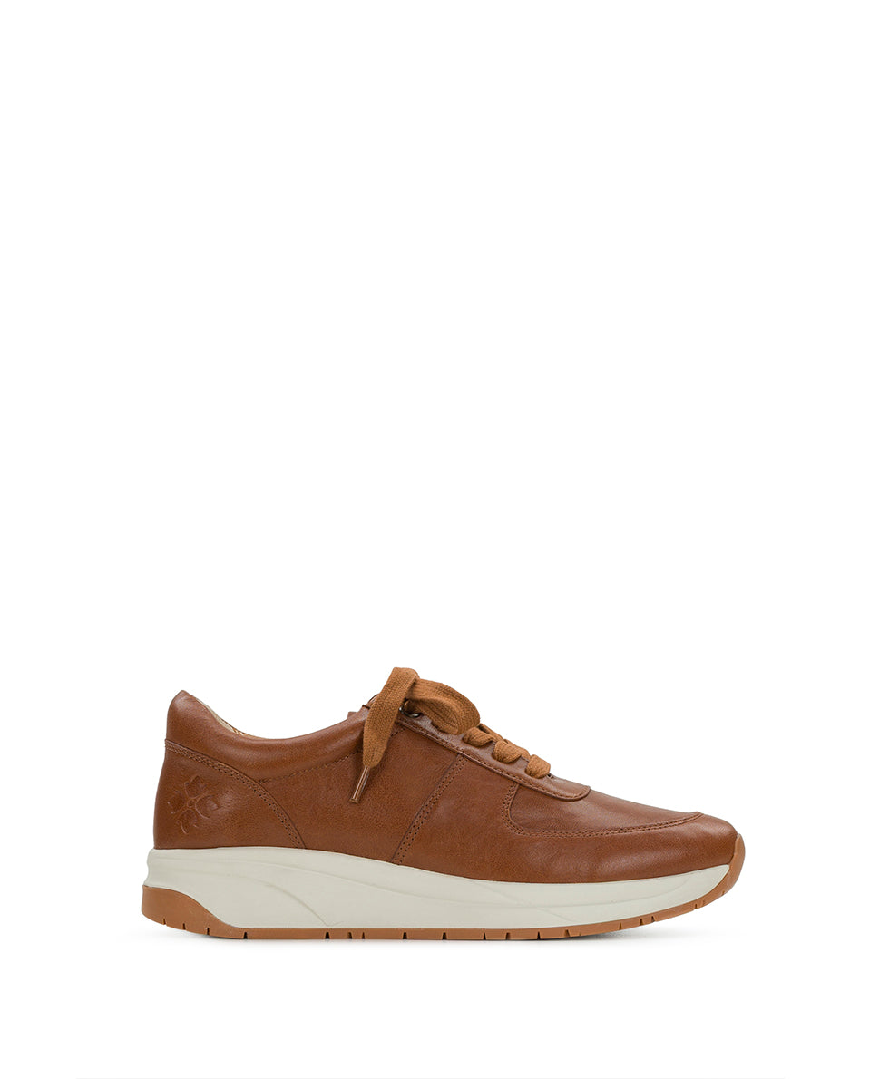 Female - Milano Leather Sneaker - Tan - by Patricia Nash - View 2 of 6