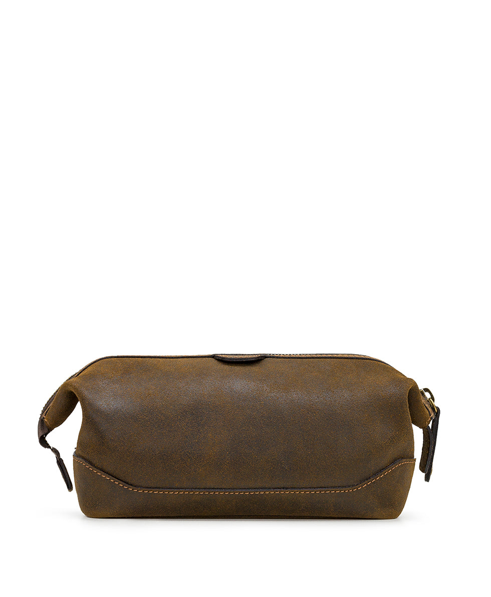 Travel Case - Moto Leather - brown - by Patricia Nash - View 2 of 3