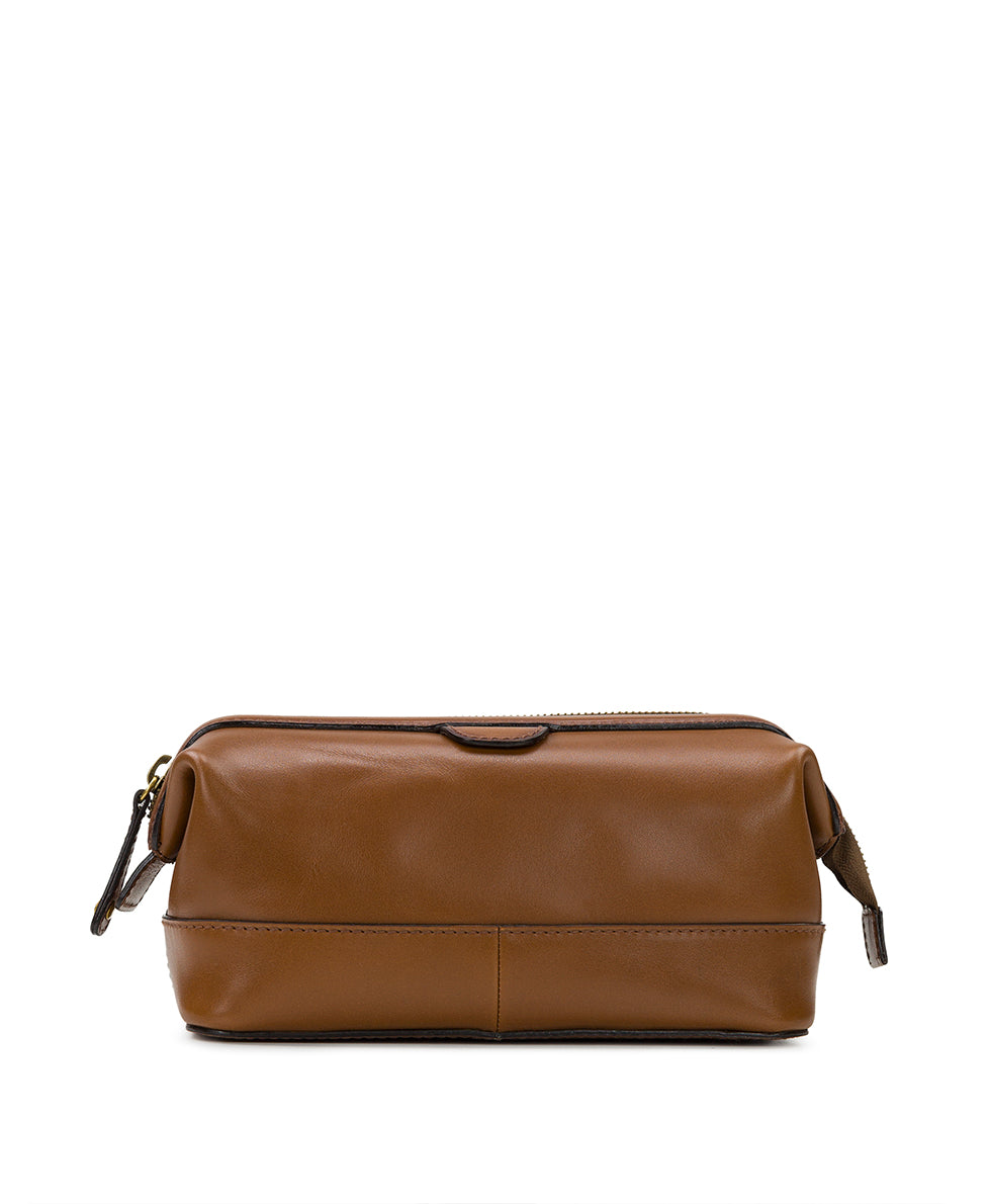 Travel Case - Hand Stained Heritage - whiskey - by Patricia Nash - View 1 of 3