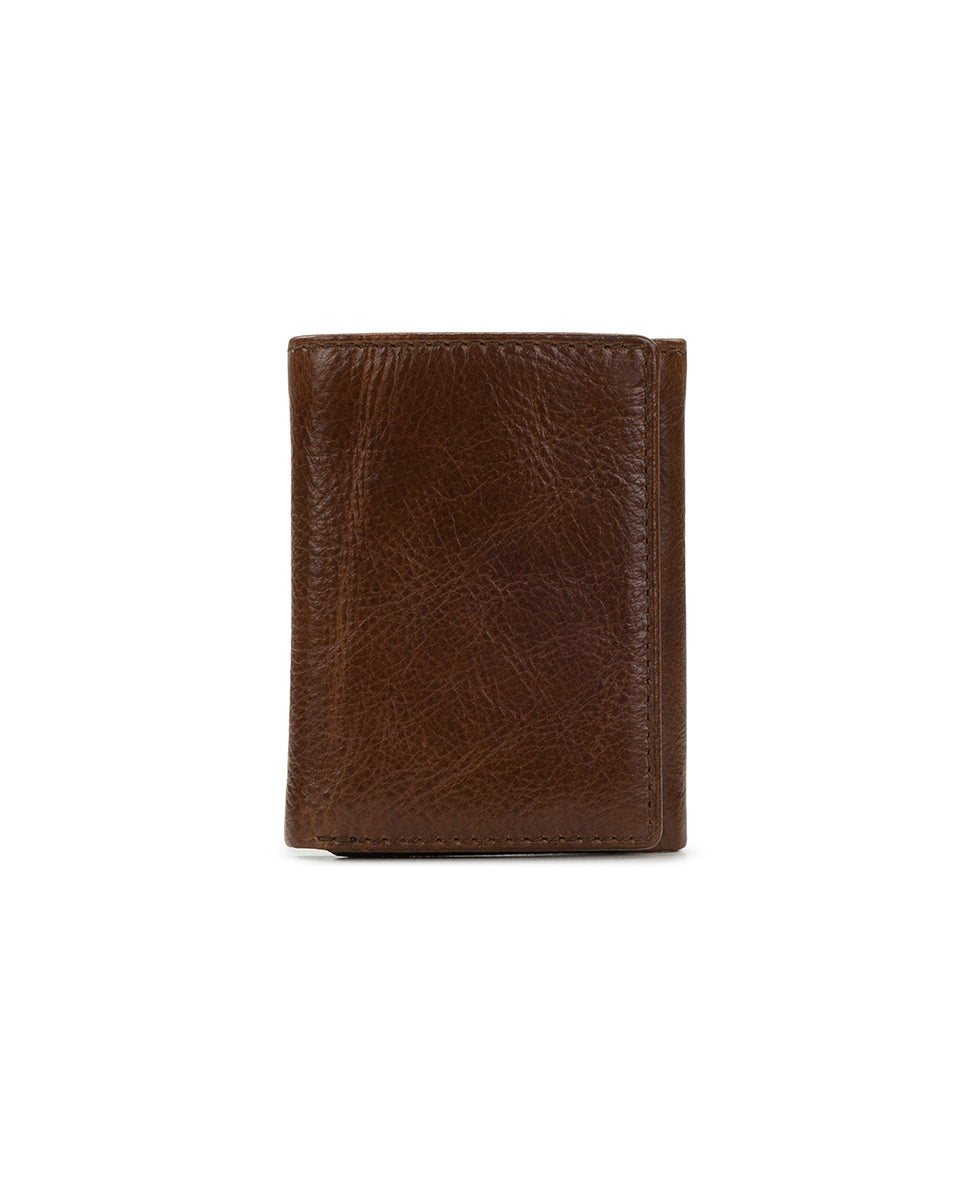 Male - Trifold ID Wallet - Firenze - chestnut - by Patricia Nash - View 1 of 15