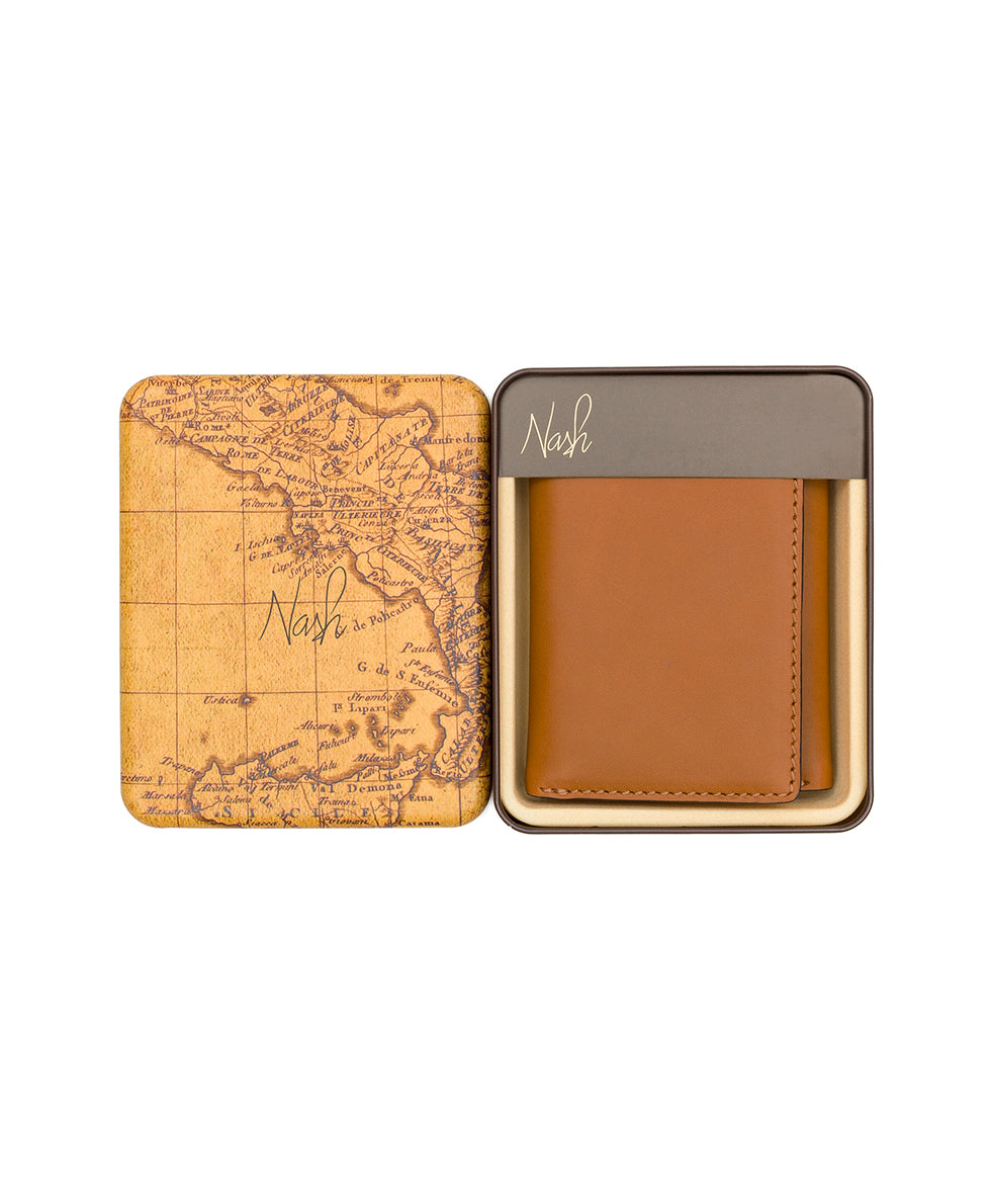 Male - Trifold Wallet - Lorenzo - natural - by Patricia Nash - View 4 of 4