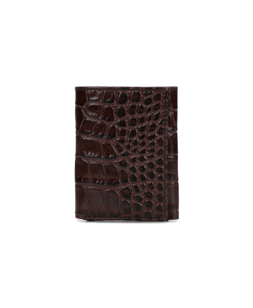 Male - Trifold Wallet - Modena II - brown - by Patricia Nash - View 1 of 4